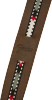 Fender Paramount Acoustic Leather Strap Brown
